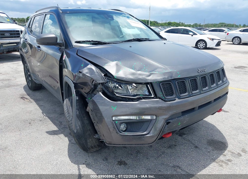2021 JEEP COMPASS TRAILHAWK 4X4 VIN: 3C4NJDDB5MT520032