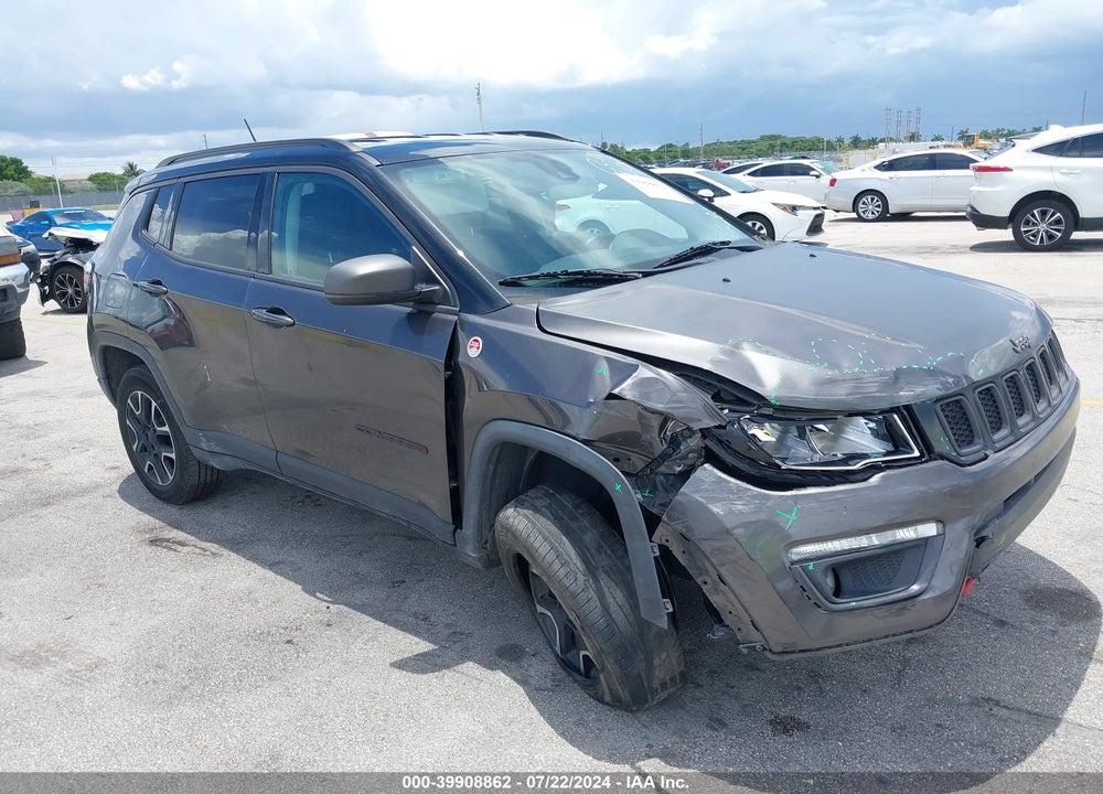 2021 JEEP COMPASS TRAILHAWK 4X4 VIN: 3C4NJDDB5MT520032