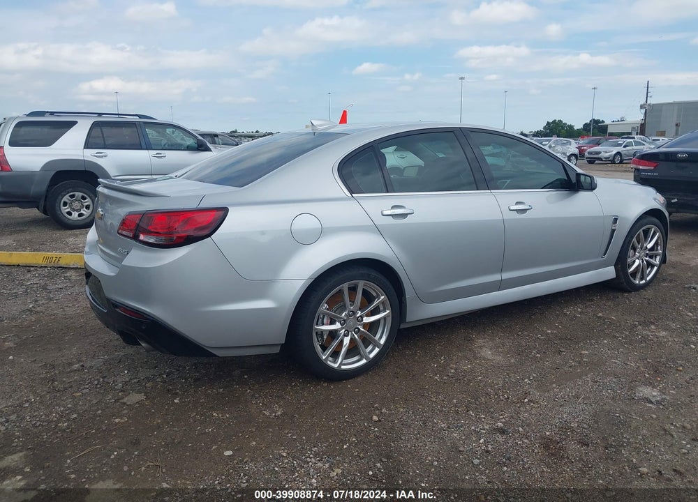 2015 CHEVROLET SS VIN: 6G3F15RW5FL116509