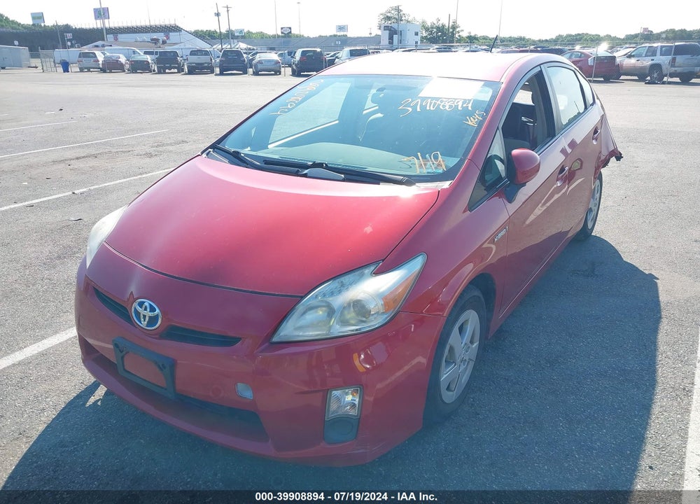 2011 TOYOTA PRIUS TWO VIN: JTDKN3DU9B1384351
