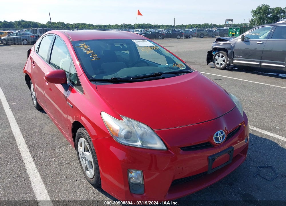 2011 TOYOTA PRIUS TWO VIN: JTDKN3DU9B1384351