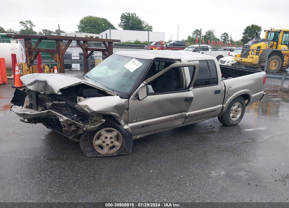 2004 CHEVROLET S-10 LS VIN: 1GCDT13X44K122006