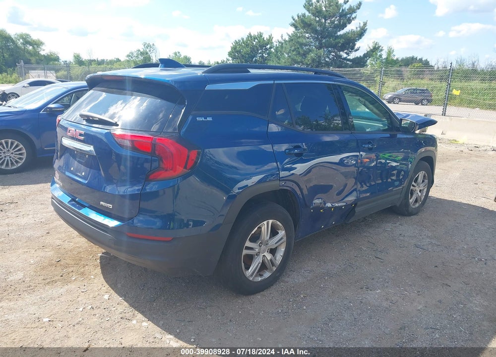 2020 GMC TERRAIN AWD SLE VIN: 3GKALTEV9LL219746