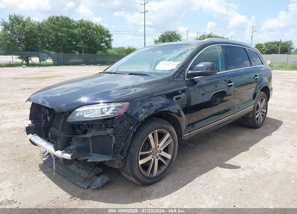 2013 AUDI Q7 3.0T PREMIUM VIN: WA1LGAFE5DD011084