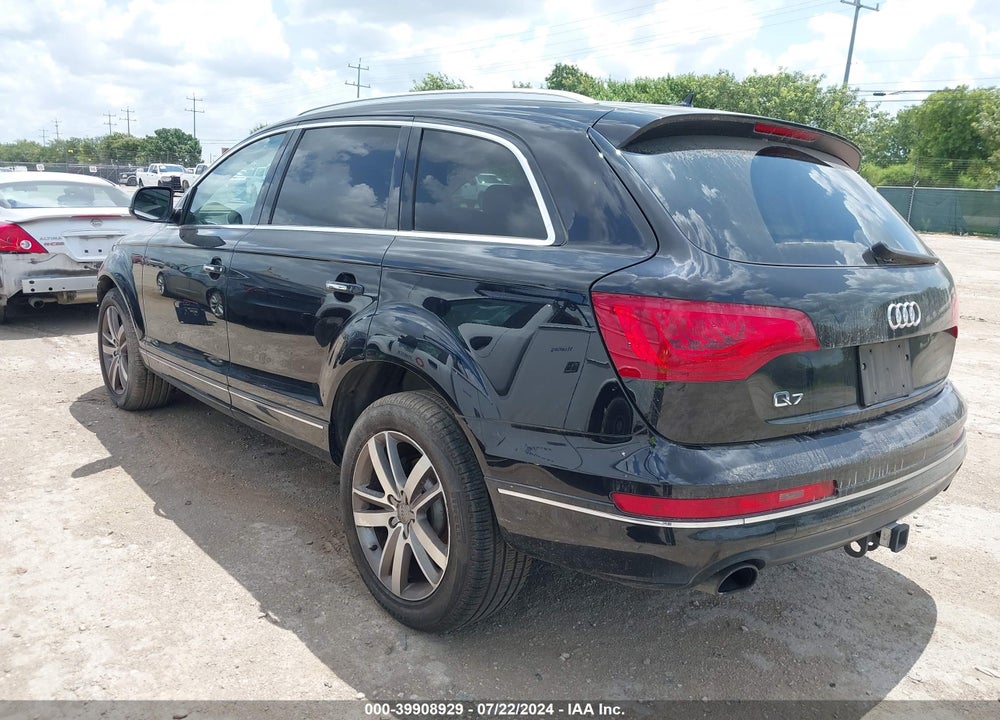 2013 AUDI Q7 3.0T PREMIUM VIN: WA1LGAFE5DD011084