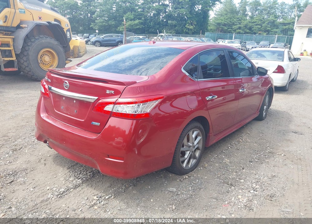 2013 NISSAN SENTRA SR VIN: 3N1AB7AP7DL663550