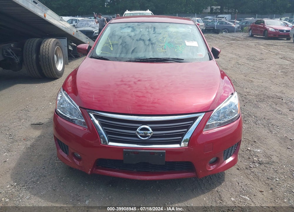 2013 NISSAN SENTRA SR VIN: 3N1AB7AP7DL663550
