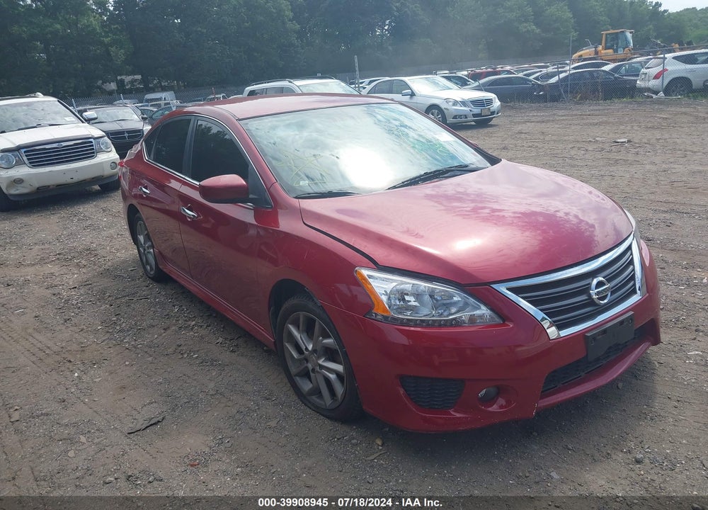 2013 NISSAN SENTRA SR VIN: 3N1AB7AP7DL663550