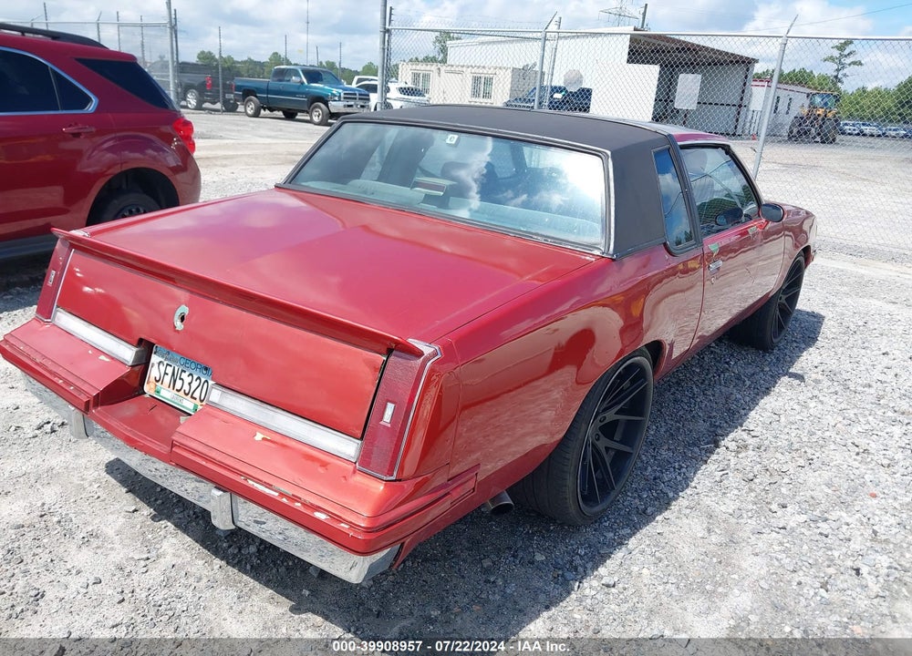 1986 OLDSMOBILE CUTLASS SUPREME VIN: 1G3GR47Y5GR364556