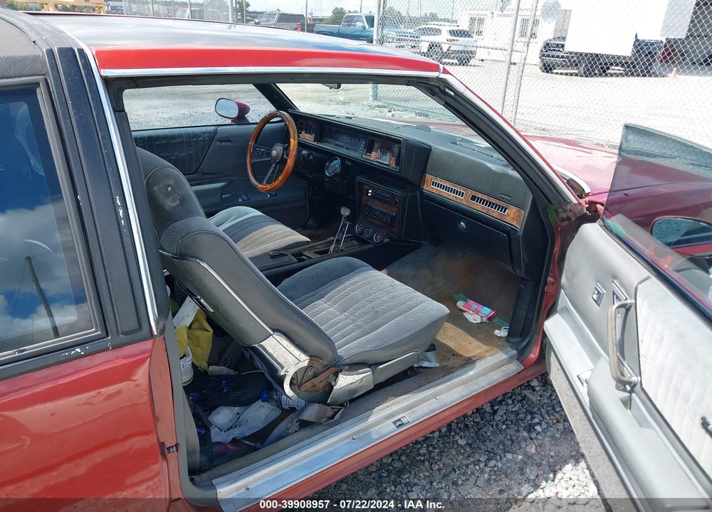 1986 OLDSMOBILE CUTLASS SUPREME VIN: 1G3GR47Y5GR364556