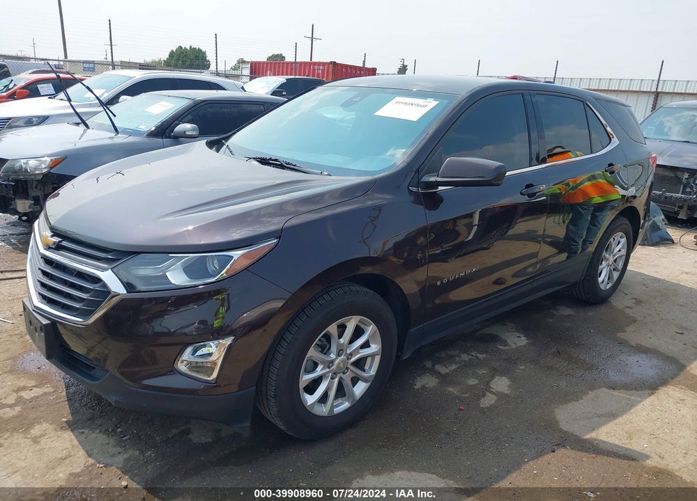 2020 CHEVROLET EQUINOX FWD LT 1.5L TURBO VIN: 2GNAXKEV3L6117686