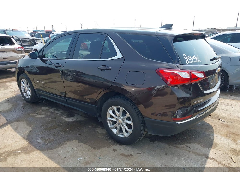 2020 CHEVROLET EQUINOX FWD LT 1.5L TURBO VIN: 2GNAXKEV3L6117686