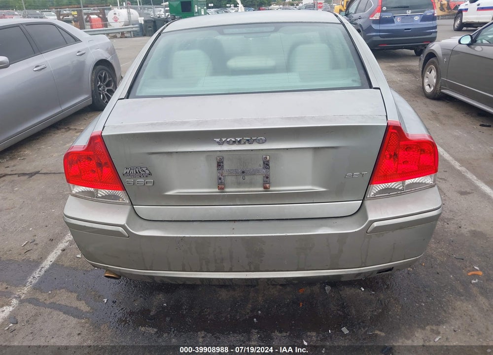 2007 VOLVO S60 2.5T VIN: YV1RS592972608692