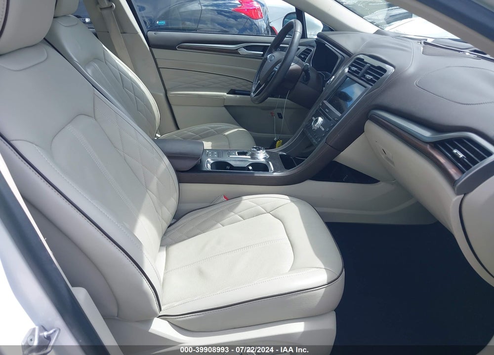 2018 FORD FUSION HYBRID PLATINUM VIN: 3FA6P0RU8JR145323