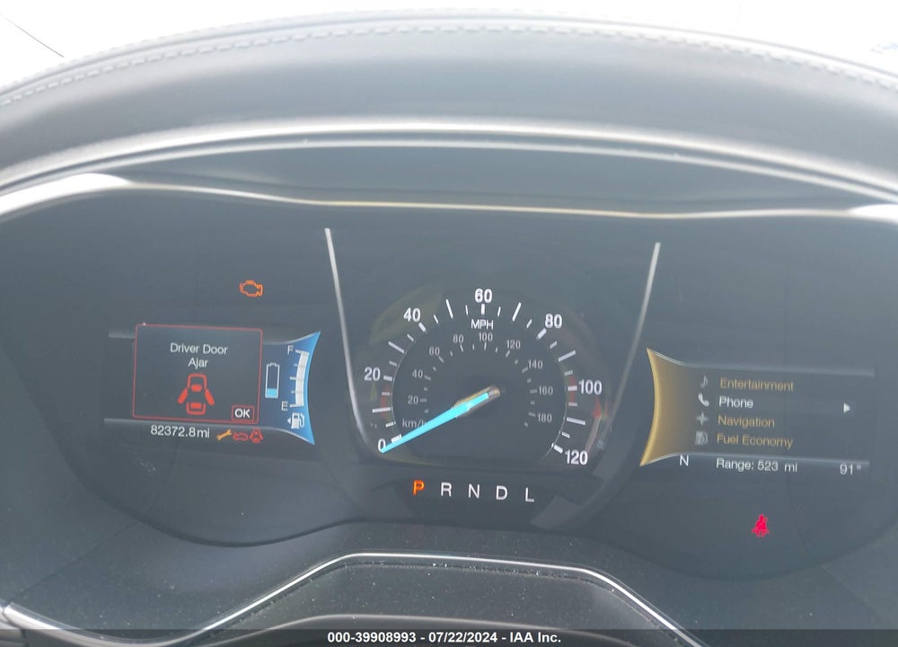 2018 FORD FUSION HYBRID PLATINUM VIN: 3FA6P0RU8JR145323