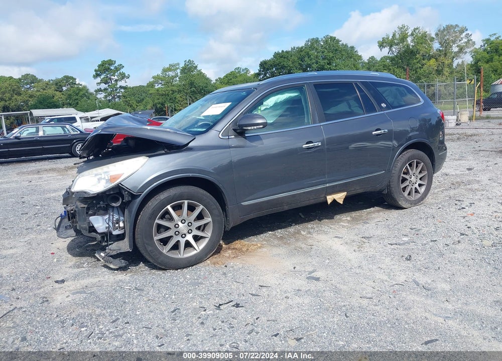 2014 BUICK ENCLAVE LEATHER VIN: 5GAKRBKD5EJ135648