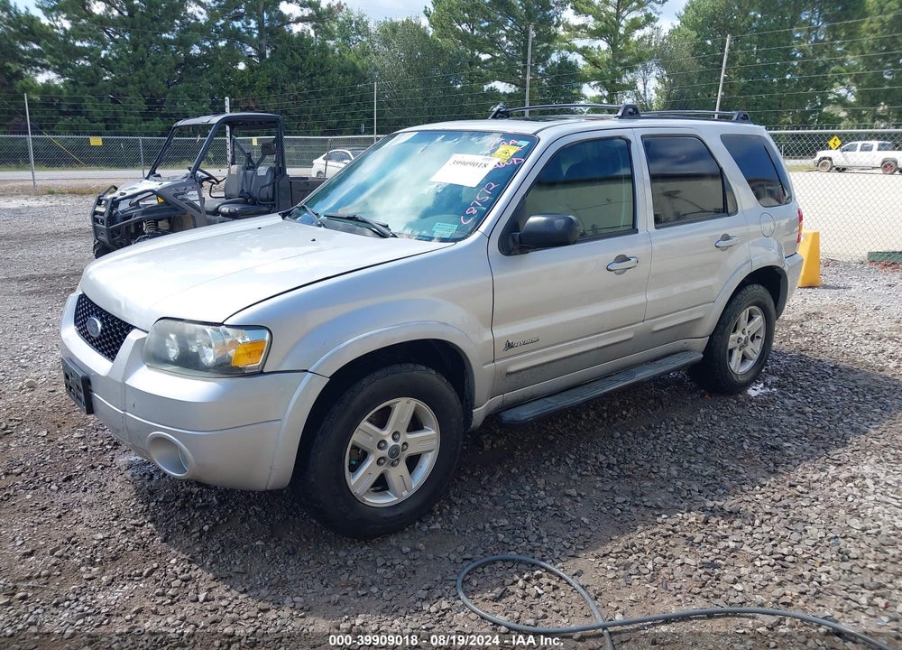2006 FORD ESCAPE HYBRID VIN: 1FMCU96H36KC87572