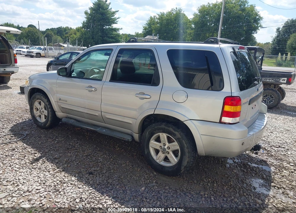 2006 FORD ESCAPE HYBRID VIN: 1FMCU96H36KC87572