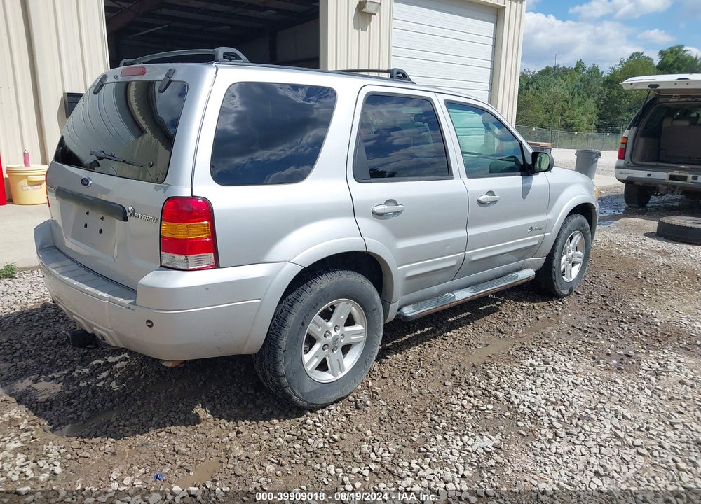 2006 FORD ESCAPE HYBRID VIN: 1FMCU96H36KC87572