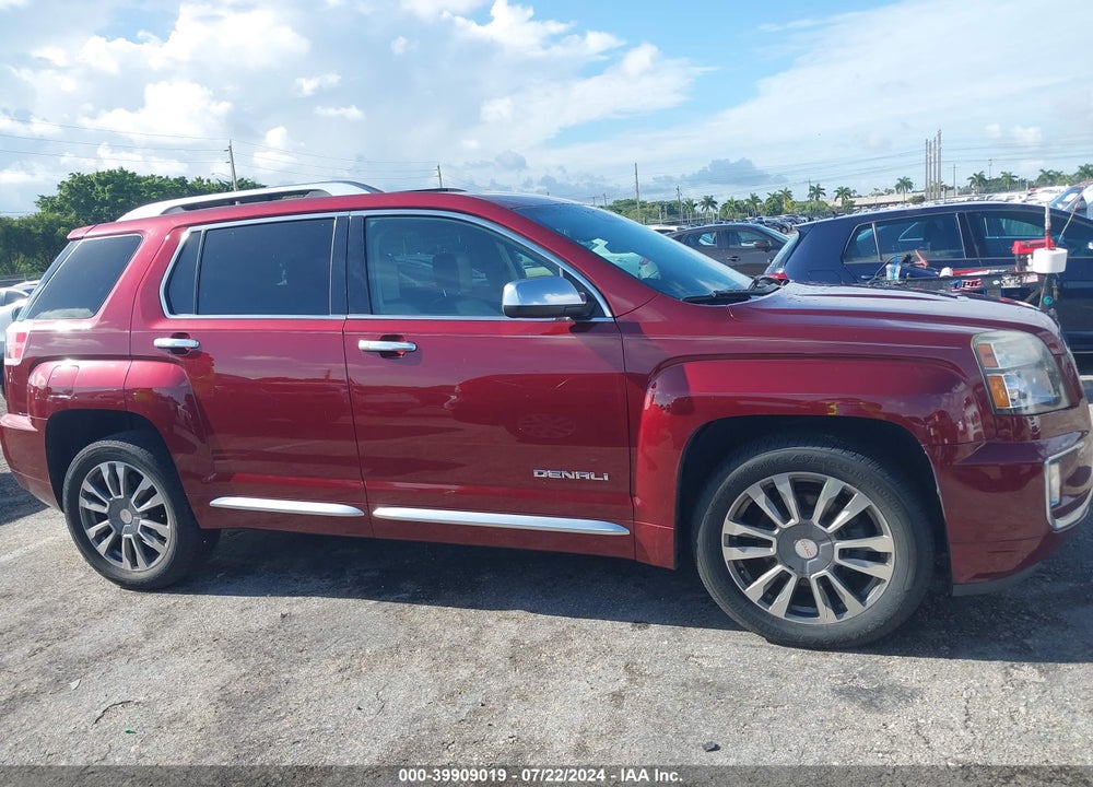 2016 GMC TERRAIN DENALI VIN: 2GKFLRE31G6174397