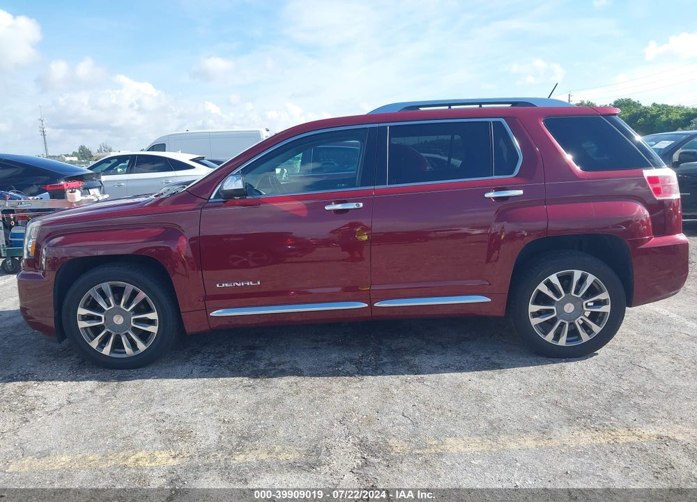 2016 GMC TERRAIN DENALI VIN: 2GKFLRE31G6174397