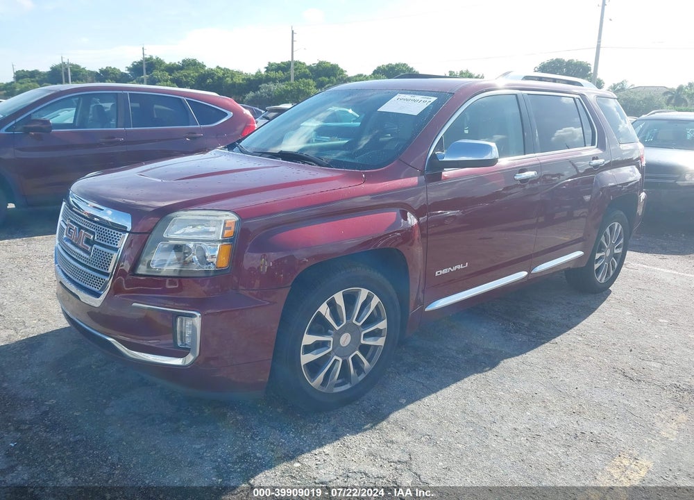 2016 GMC TERRAIN DENALI VIN: 2GKFLRE31G6174397