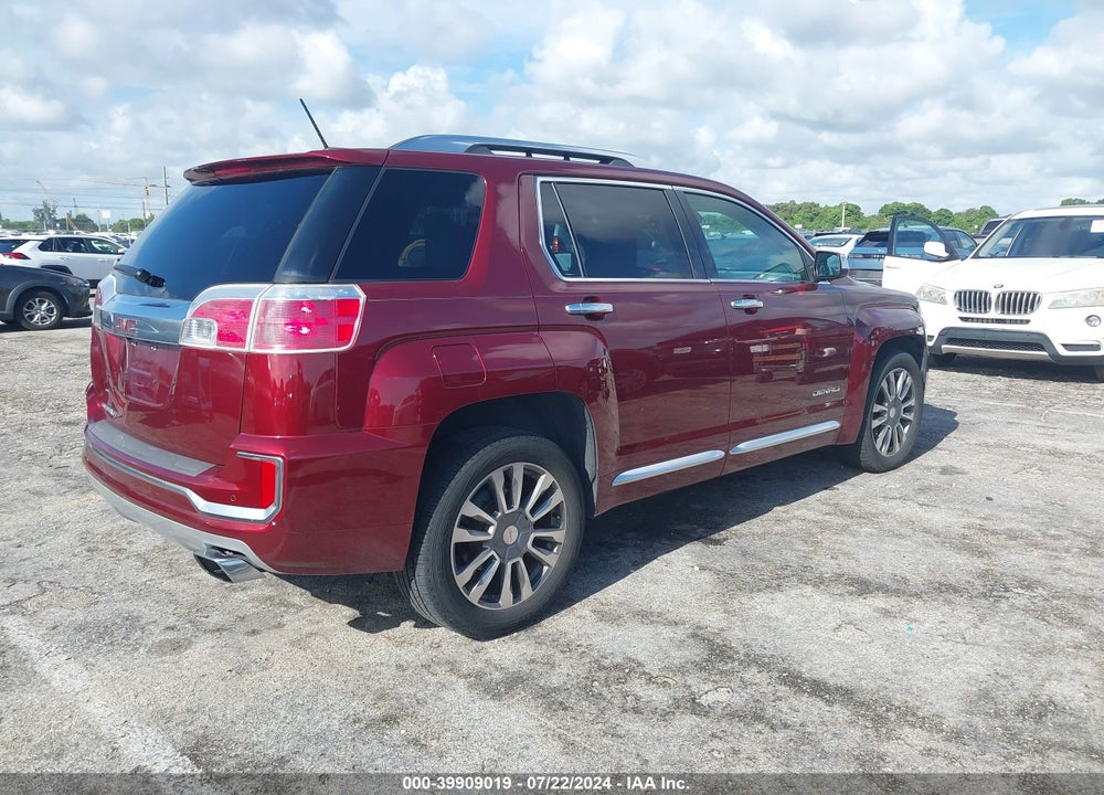 2016 GMC TERRAIN DENALI VIN: 2GKFLRE31G6174397