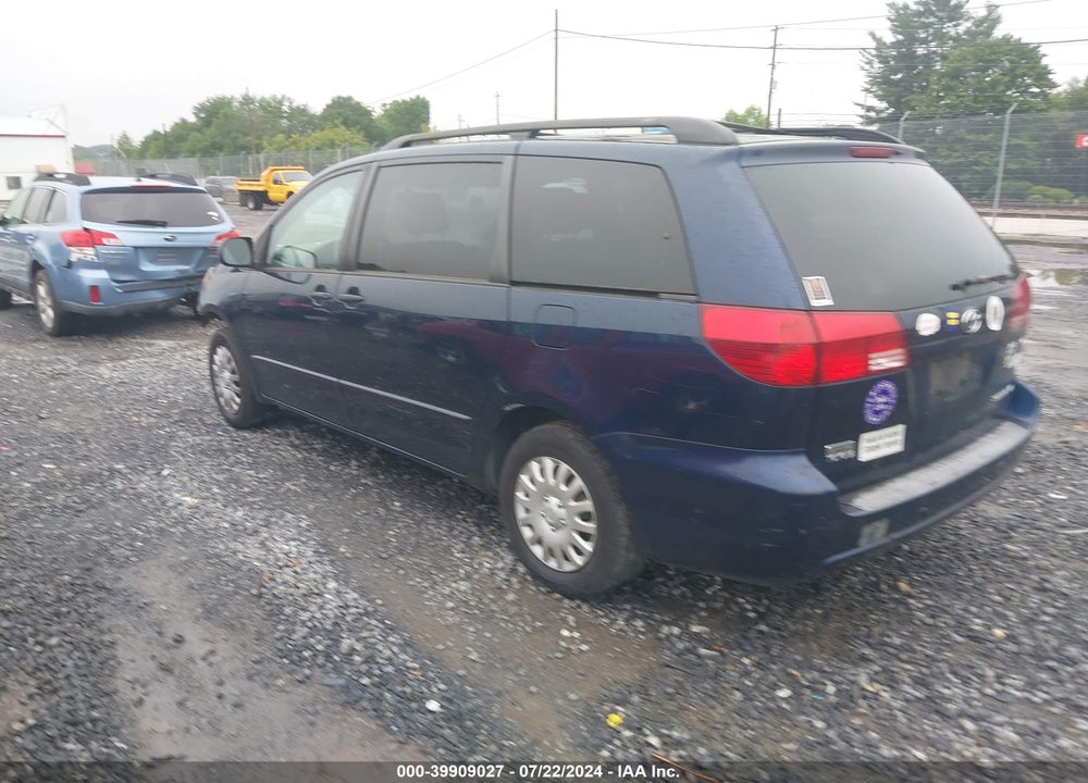 2005 TOYOTA SIENNA LE VIN: 5TDZA23CX5S381687