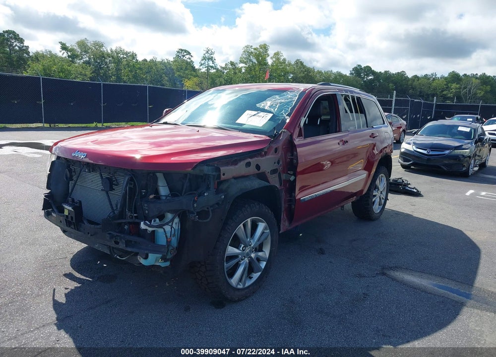 2012 JEEP GRAND CHEROKEE LAREDO VIN: 1C4RJEAG3CC316802