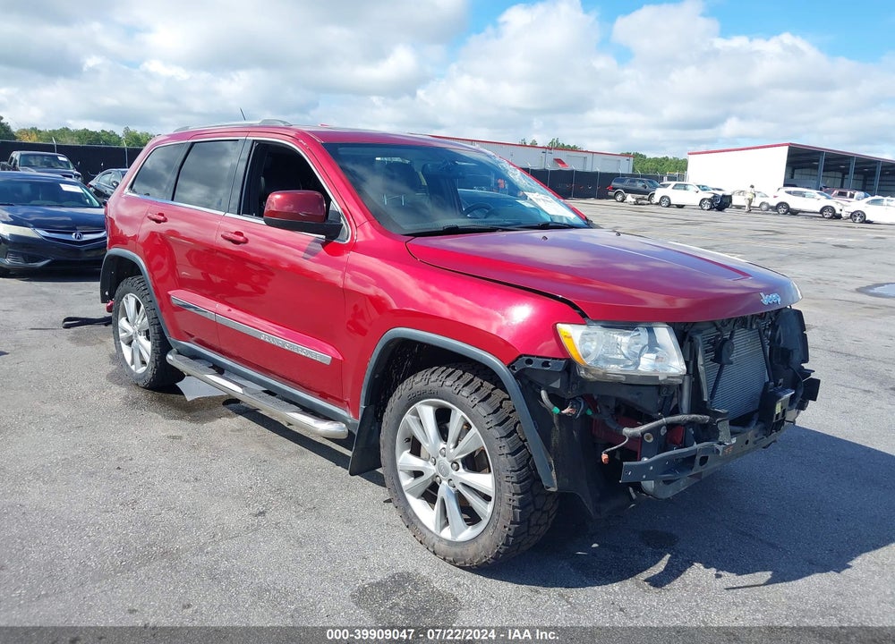 2012 JEEP GRAND CHEROKEE LAREDO VIN: 1C4RJEAG3CC316802