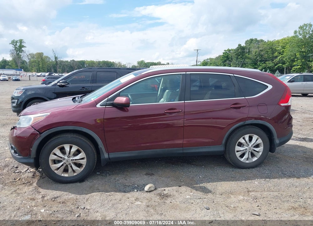2014 HONDA CR-V EX-L VIN: 5J6RM4H78EL016645