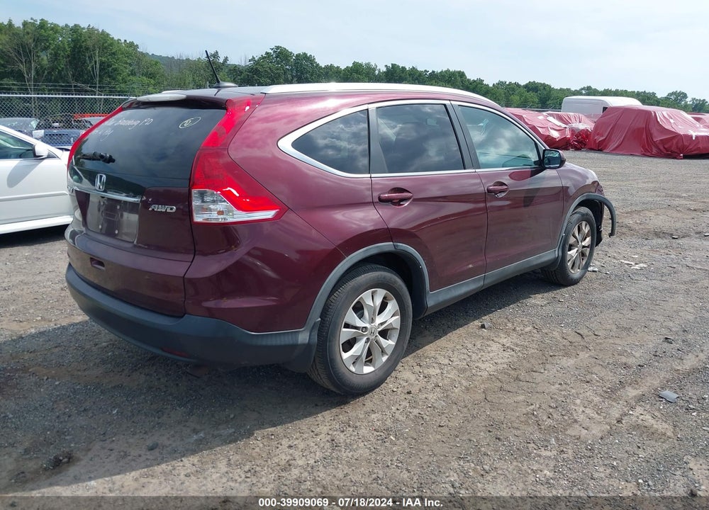 2014 HONDA CR-V EX-L VIN: 5J6RM4H78EL016645