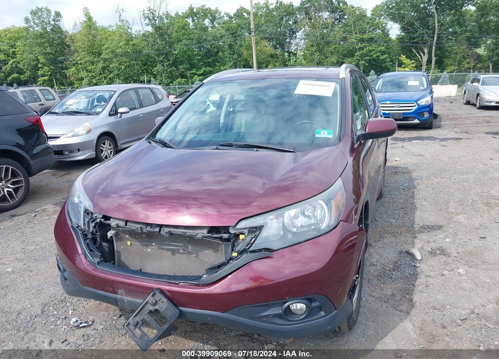 2014 HONDA CR-V EX-L VIN: 5J6RM4H78EL016645