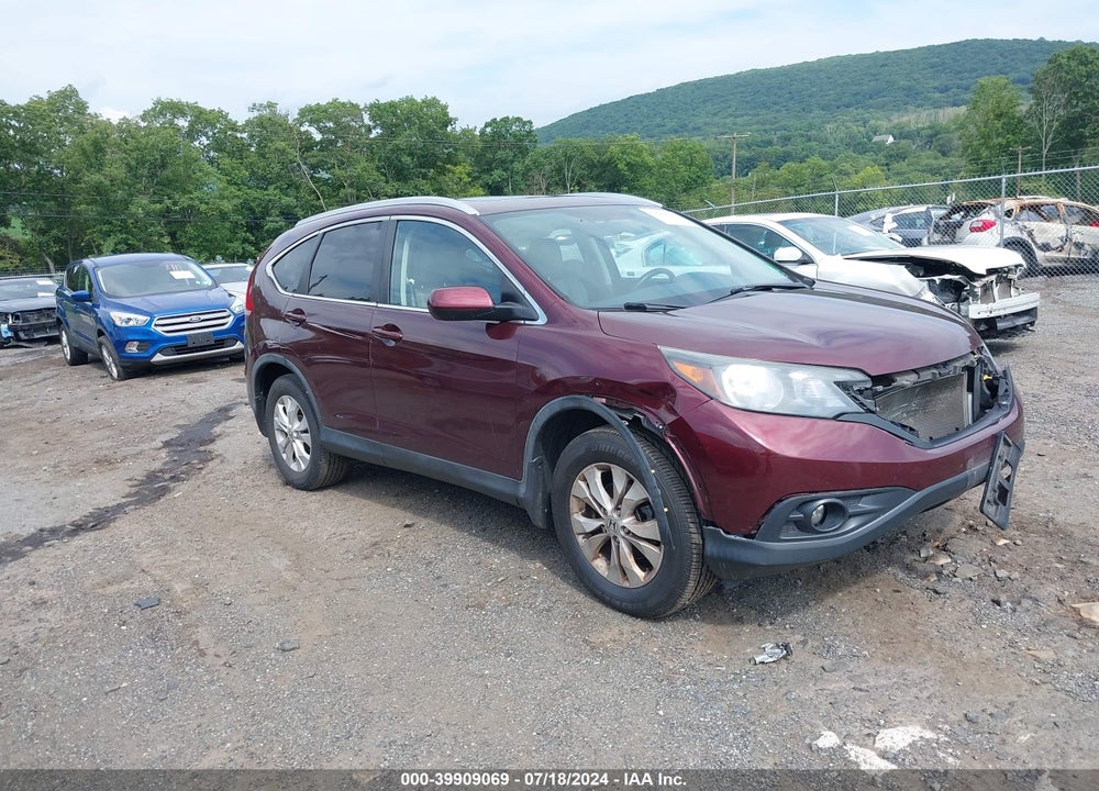 2014 HONDA CR-V EX-L VIN: 5J6RM4H78EL016645