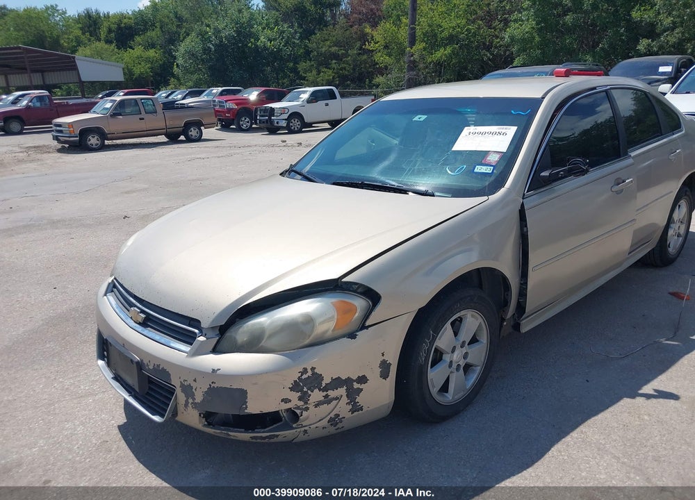 2010 CHEVROLET IMPALA LT VIN: 2G1WB5EKXA1144651