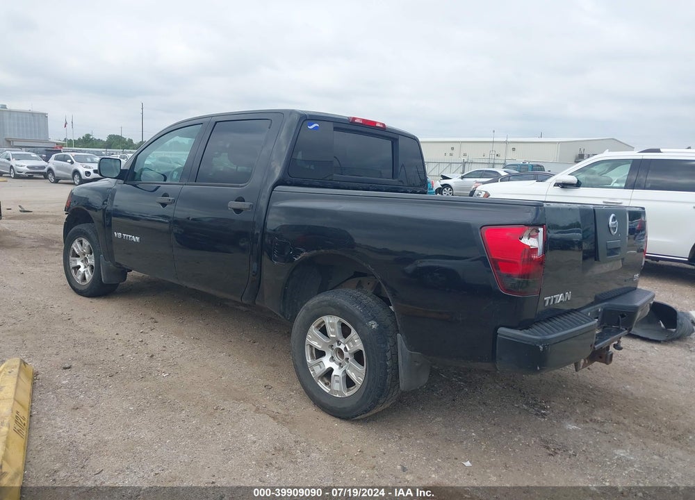 2009 NISSAN TITAN XE VIN: 1N6BA07C79N310794