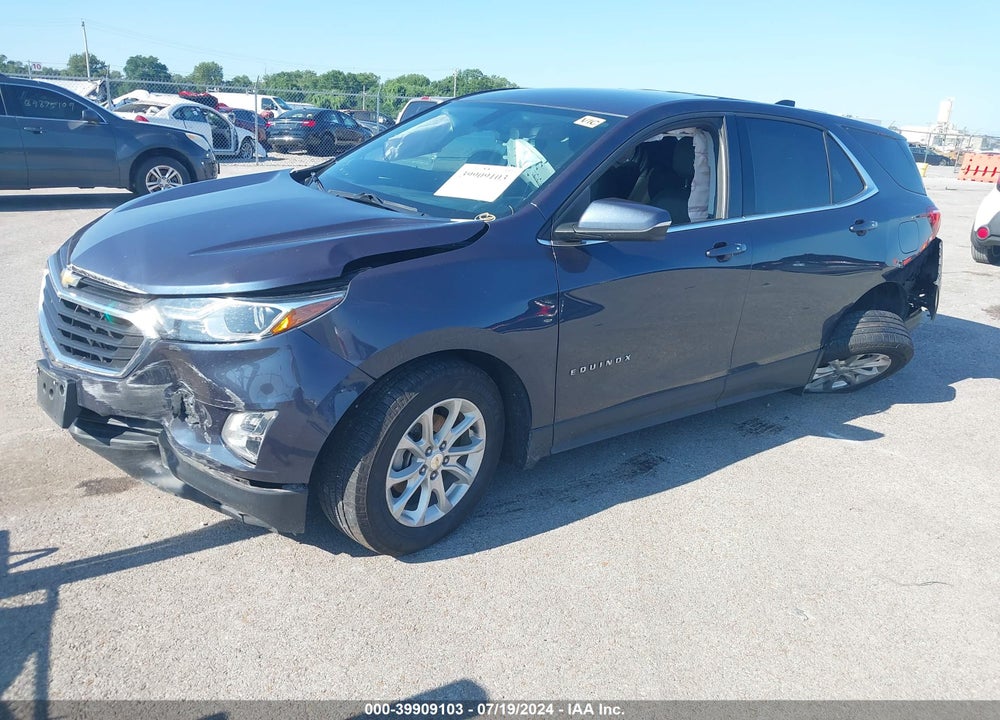 2018 CHEVROLET EQUINOX LT VIN: 3GNAXJEV5JS590305