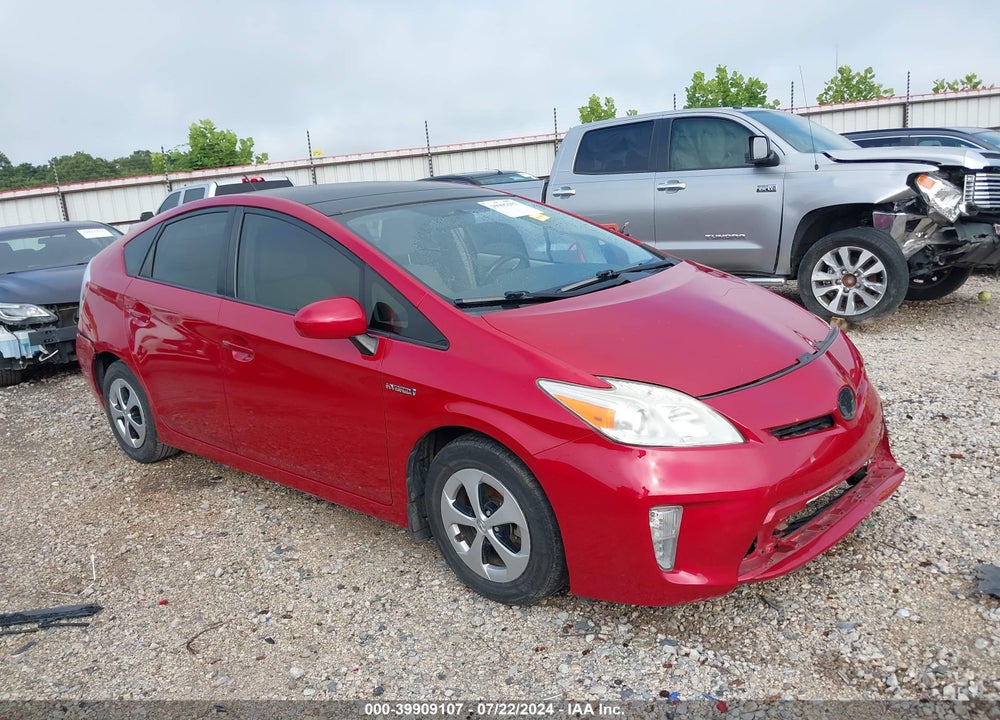 2012 TOYOTA PRIUS THREE VIN: JTDKN3DU8C1594425
