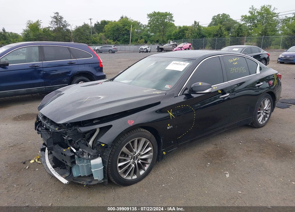 2018 INFINITI Q50 3.0T LUXE VIN: JN1EV7AR2JM434205
