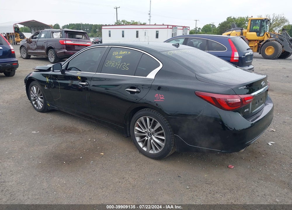 2018 INFINITI Q50 3.0T LUXE VIN: JN1EV7AR2JM434205