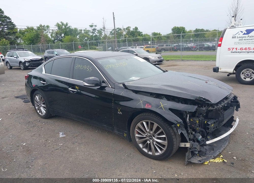 2018 INFINITI Q50 3.0T LUXE VIN: JN1EV7AR2JM434205