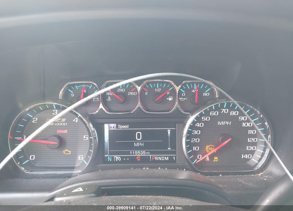 2015 CHEVROLET SILVERADO 2500HD LTZ VIN: 1GC2KWEGXFZ552542