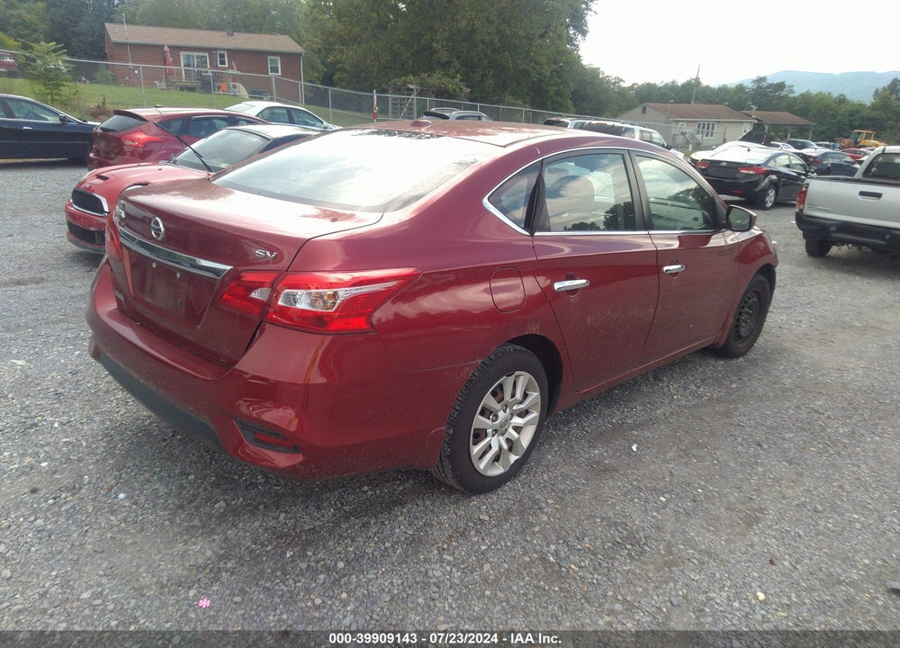 2017 NISSAN SENTRA SV VIN: 3N1AB7AP1HY279370