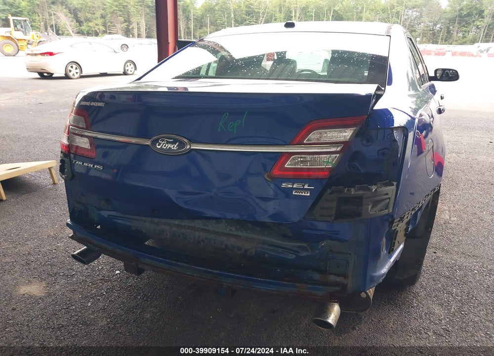 2013 FORD TAURUS SEL VIN: 1FAHP2H86DG182052