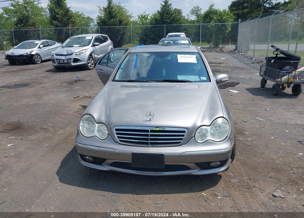 2006 MERCEDES-BENZ C 230 VIN: WDBRF52H46A903176