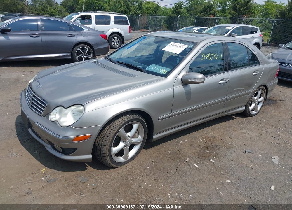 2006 MERCEDES-BENZ C 230 VIN: WDBRF52H46A903176
