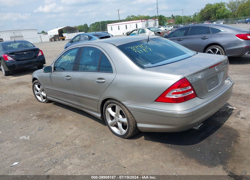 2006 MERCEDES-BENZ C 230 VIN: WDBRF52H46A903176