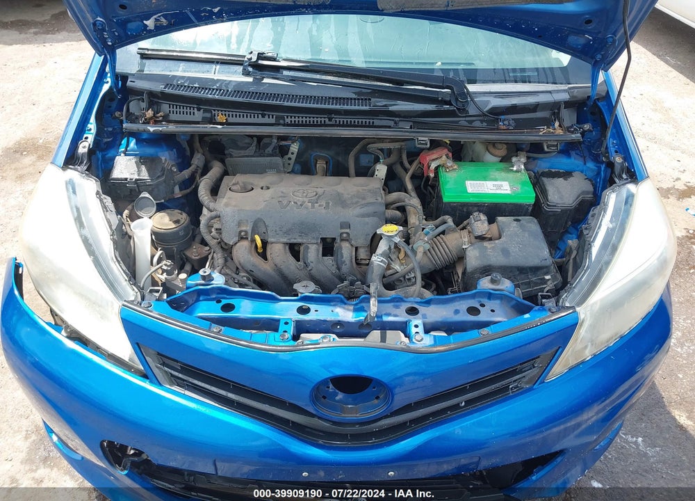 2012 TOYOTA YARIS LE VIN: JTDKTUD35CD509137