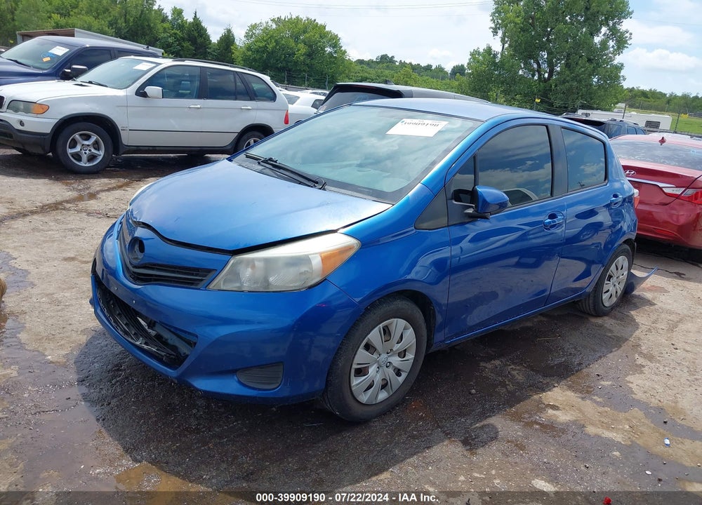 2012 TOYOTA YARIS LE VIN: JTDKTUD35CD509137