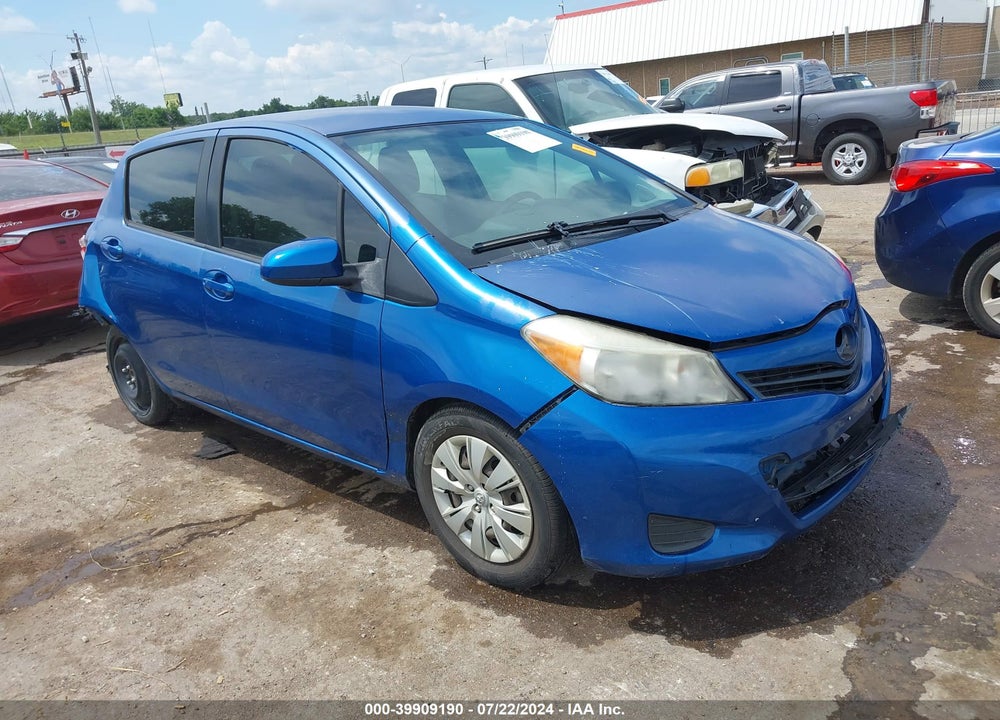 2012 TOYOTA YARIS LE VIN: JTDKTUD35CD509137